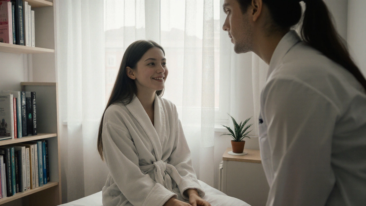 Co se dělá na 17 let prohlídce u gynekologa?