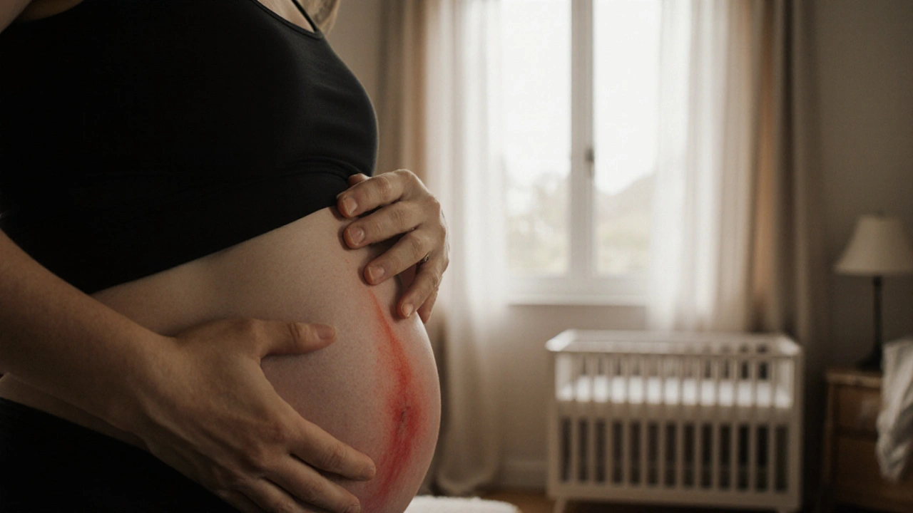 Kdy vypadají stehy po porodu? Jak se hojí a co očekávat