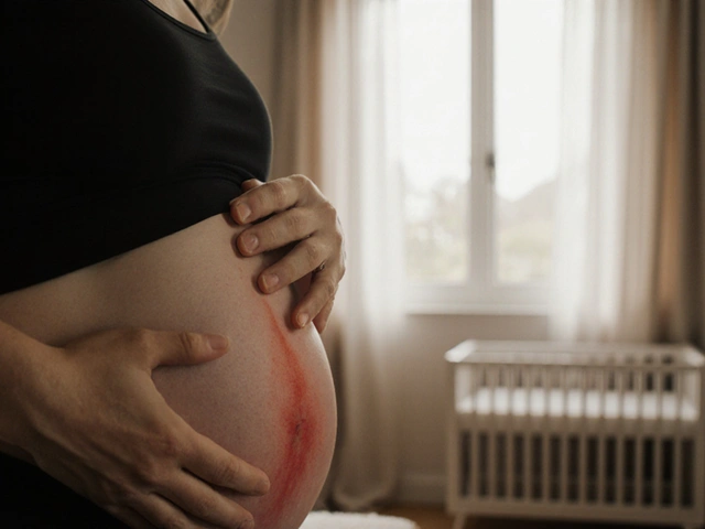 Kdy vypadají stehy po porodu? Jak se hojí a co očekávat