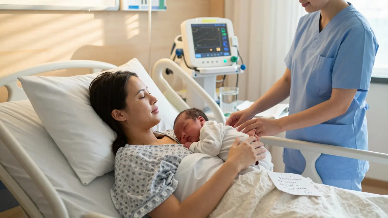 Kdy můžu jít domů po porodu? Co vás čeká po porodu v nemocnici